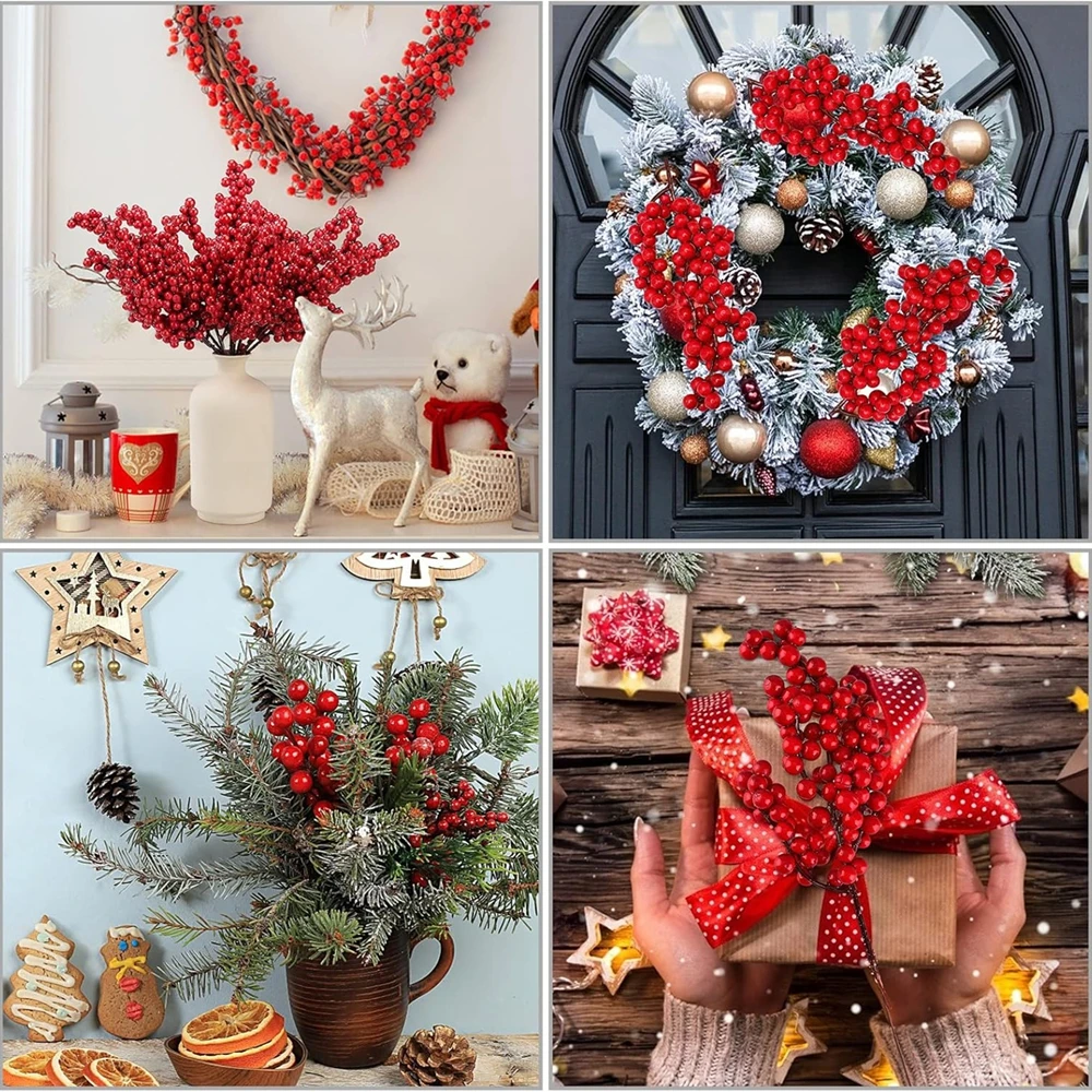 5pcs Artificial Plant Holly Little Red Fruit New Year Christmas Tree Home Room Decora Wedding Diy Gift Box Flower Shooting Props
5pcs Artificial Plant Holly Little Red Fruit New Year Christmas Tree Home Room Decora Wedding Diy Gift Box Flower Shooting Props