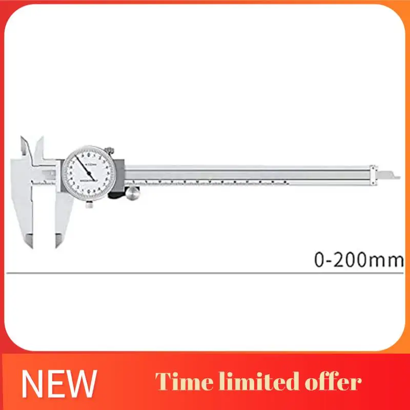 ABHU Metric Gauge Measuring Tool Dial Vernier Caliper Shock-Proof Vernier Caliper 0.02Mm
ABHU Metric Gauge Measuring Tool Dial Vernier Caliper Shock-Proof Vernier Caliper 0.02Mm