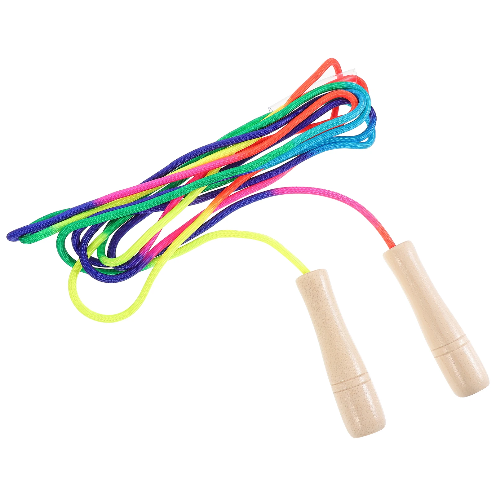 Wooden Jump 5m Rainbow Adjustable FitnessSkipping Rope Portable Ergonomic H WearResistant SportsSkipping Rope for Exercise
Wooden Jump 5m Rainbow Adjustable FitnessSkipping Rope Portable Ergonomic H WearResistant SportsSkipping Rope for Exercise