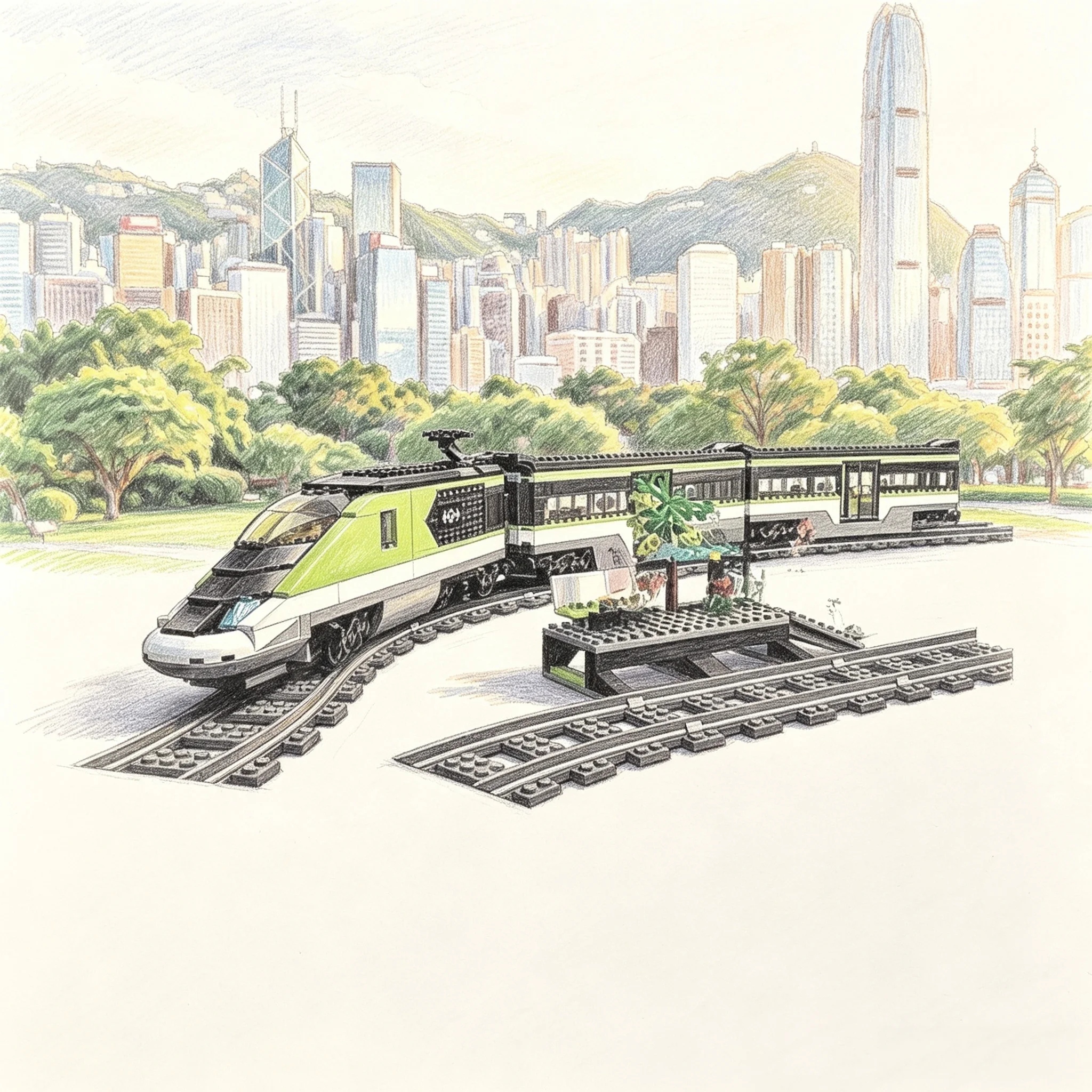 Creative 2026MOC building blocks City airport train diesel freight locomotive model DIY assembly brick transportation holiday to
Creative 2026MOC building blocks City airport train diesel freight locomotive model DIY assembly brick transportation holiday to