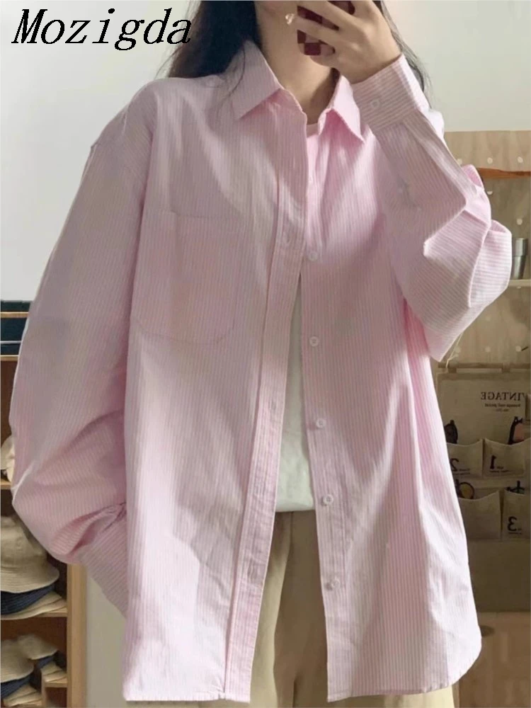 Spring Autumn Loose Women's Green Striped Shirt Lightweight Protection Design Sensibility Niche Collar Jacket Ladies Tops
Spring Autumn Loose Women's Green Striped Shirt Lightweight Protection Design Sensibility Niche Collar Jacket Ladies Tops