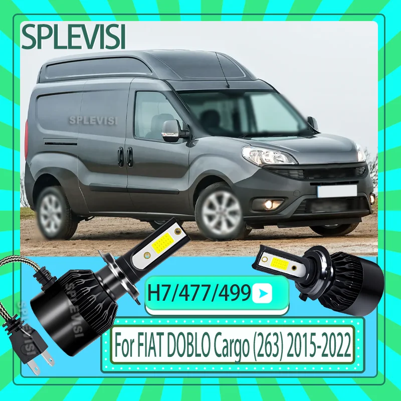 2pcs IP67 White Auto Lamp LED Headlight Low Beam Lights For FIAT DOBLO Cargo (263) 2015 2016 2017 2018 2019 2020 2021 2022
2pcs IP67 White Auto Lamp LED Headlight Low Beam Lights For FIAT DOBLO Cargo (263) 2015 2016 2017 2018 2019 2020 2021 2022