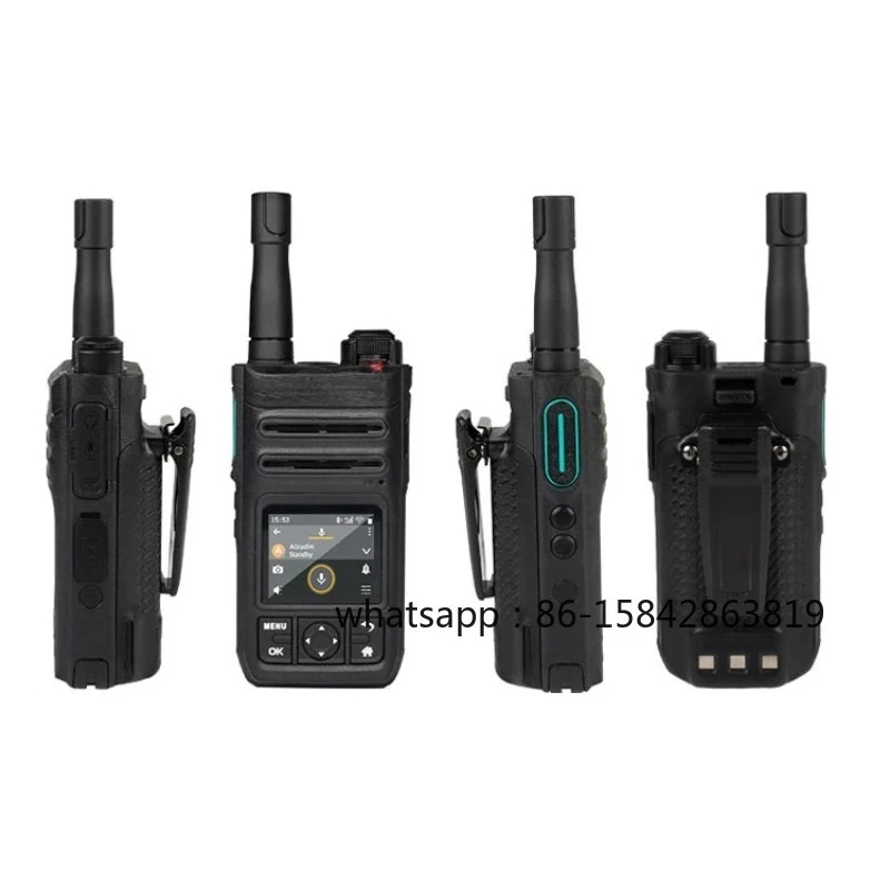 ZL30 Blue Tooth Ptt Poc 4g Network Walkie Talkie Android Handy Talkie 100 km Range Long Range Radio Compatible With Zello App