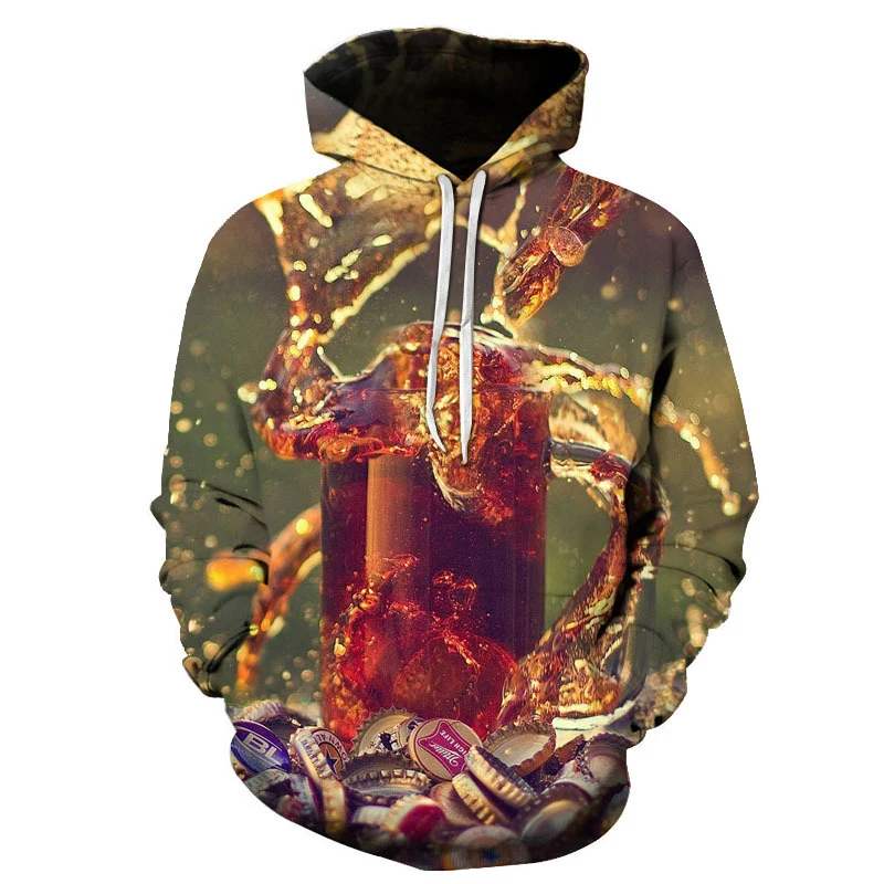 3D Print funny Beer Burger pattern Sweatshirt Hoodies Unisex Sweatshirt Hip-hop Fashion Streetwear 2021 New Men and women Hoodie
3D Print funny Beer Burger pattern Sweatshirt Hoodies Unisex Sweatshirt Hip-hop Fashion Streetwear 2021 New Men and women Hoodie