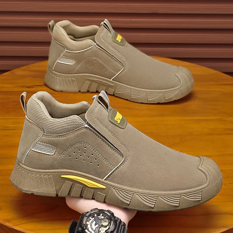 2025Spring New Men Shoes Fashion Casual Sneakers for Men Non Slip Work Safety Shoes Breathable Slip-On Loafers Zapatillas Hombre
2025Spring New Men Shoes Fashion Casual Sneakers for Men Non Slip Work Safety Shoes Breathable Slip-On Loafers Zapatillas Hombre