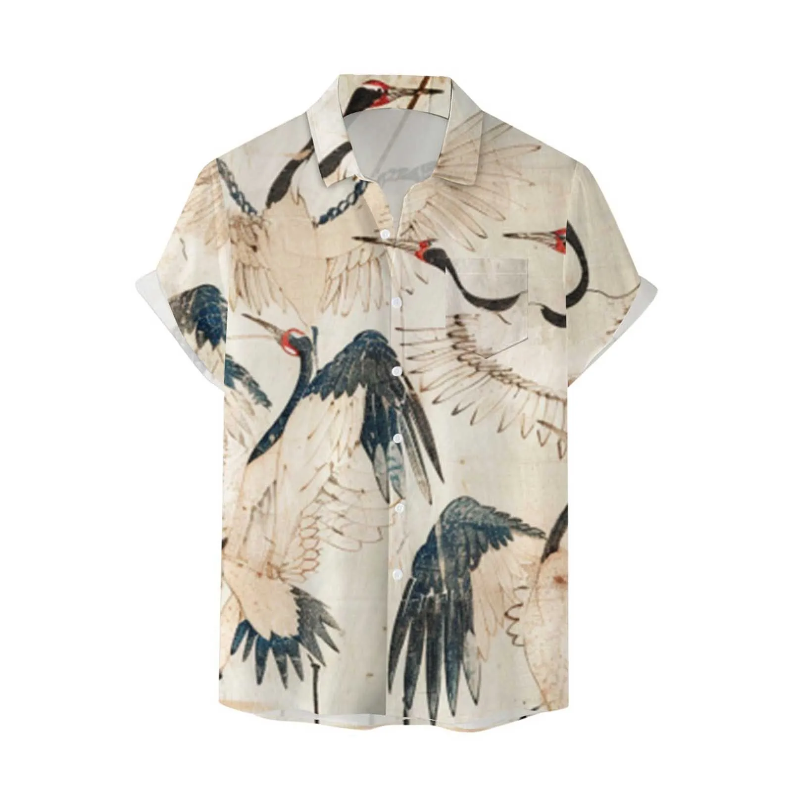 Latest Chinese-style shirt for summer, 3D digital printing, men's new trendy style short-sleeved collar, breathable, sale now
Latest Chinese-style shirt for summer, 3D digital printing, men's new trendy style short-sleeved collar, breathable, sale now
