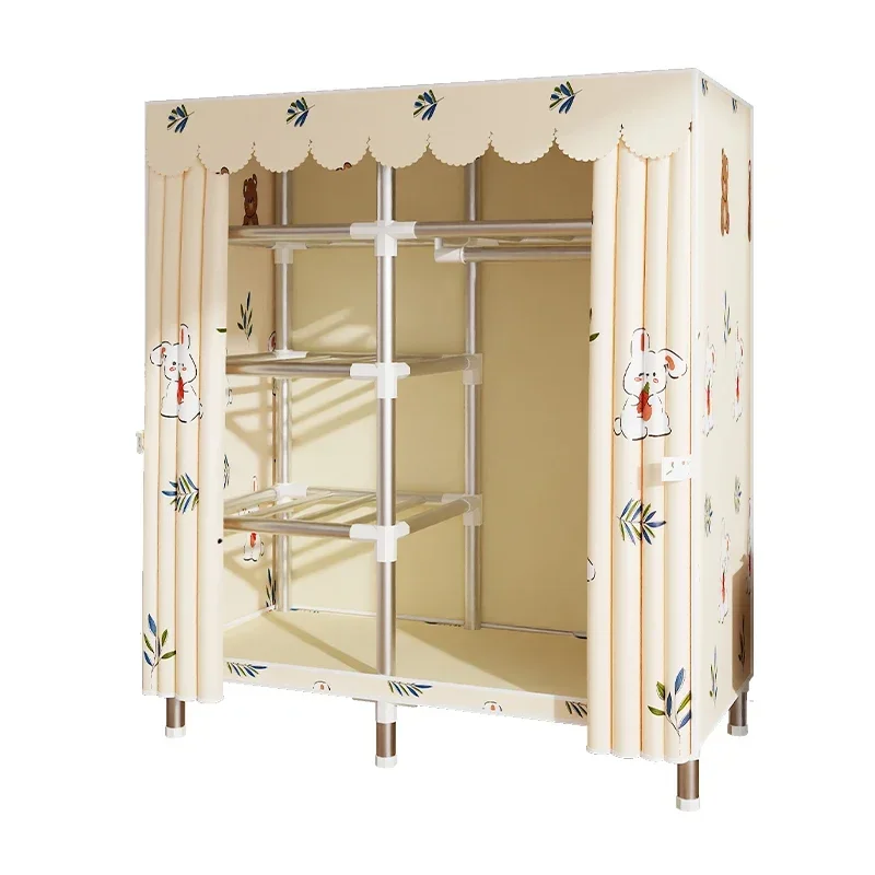 Simple Wardrobe Household Bedroom Cloth Wardrobe Rental House Strong Durable Economical
Simple Wardrobe Household Bedroom Cloth Wardrobe Rental House Strong Durable Economical