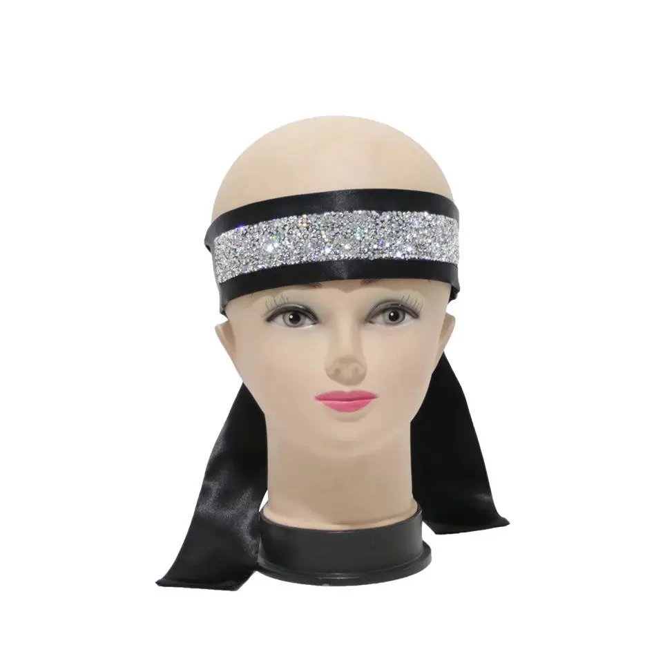 Blingbling Black Silky Silk Head Band with rhinestones Long Hair Edge Wraps for Wigs Satin Edge Scarf for Women
Blingbling Black Silky Silk Head Band with rhinestones Long Hair Edge Wraps for Wigs Satin Edge Scarf for Women