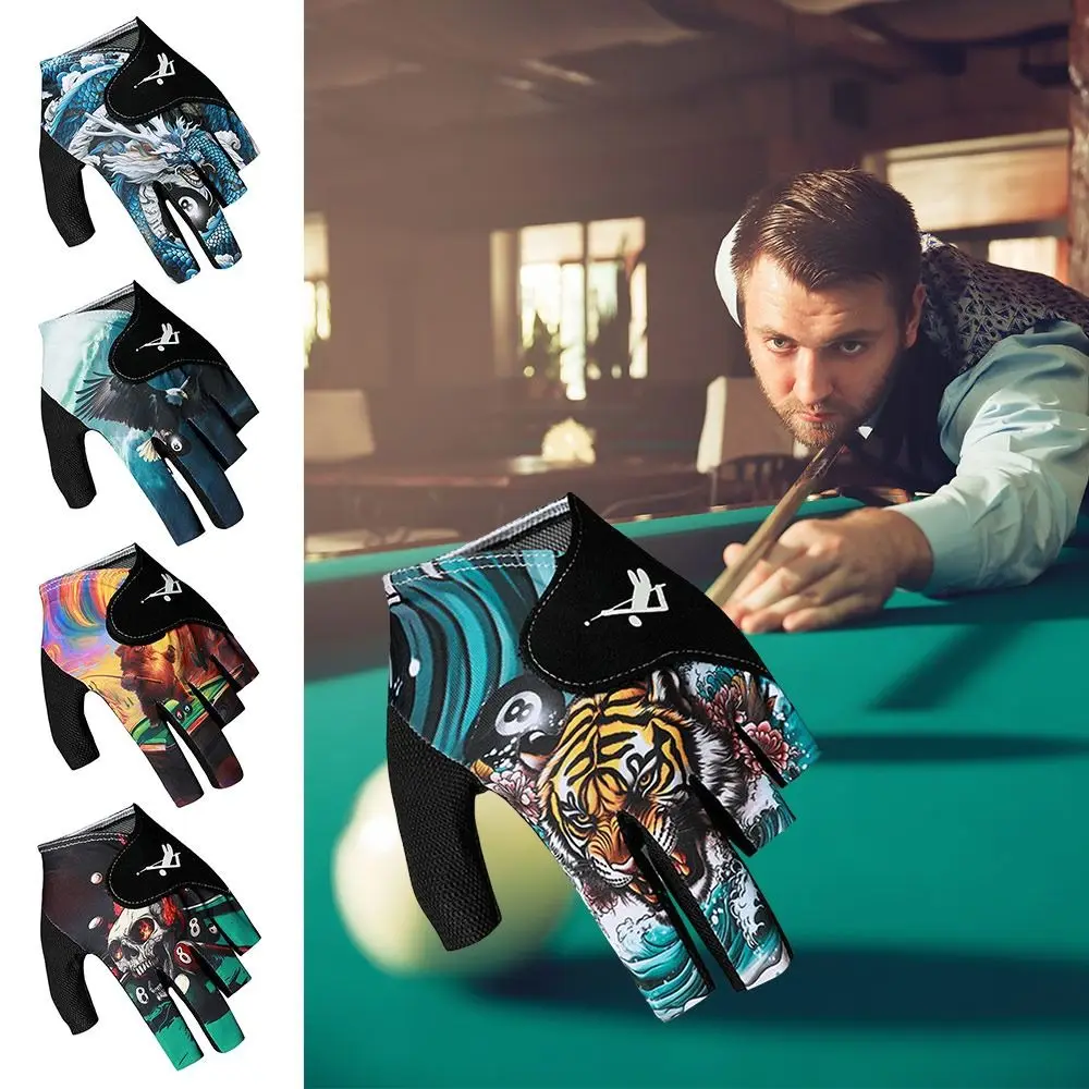 Portable Left Hand Billiards Glove Elastic Non Slip Half Fingers Glove Breathable Snooker Billiard Glove Fitness Accessories
Portable Left Hand Billiards Glove Elastic Non Slip Half Fingers Glove Breathable Snooker Billiard Glove Fitness Accessories