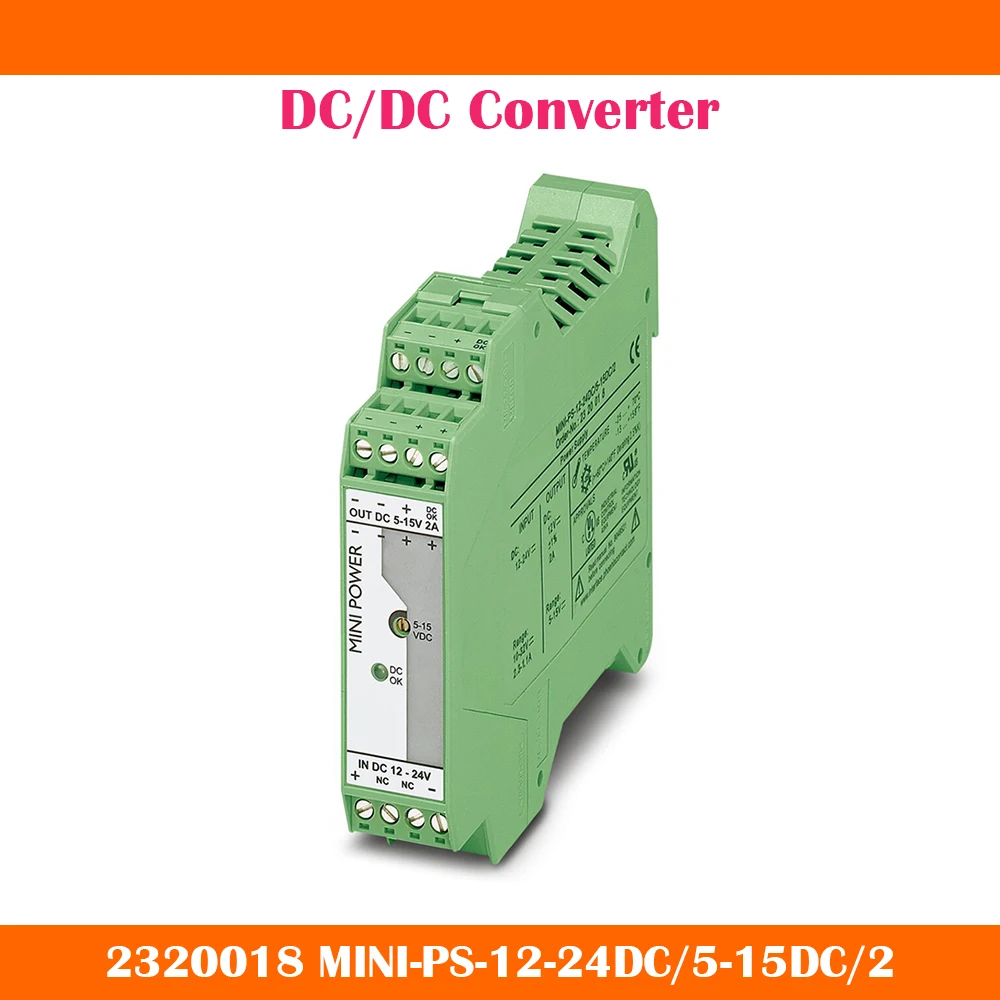 High Quality 2320018 New And Original MINI-PS-12-24DC/5-15DC/2 DC/DC Converter Fast Ship
High Quality 2320018 New And Original MINI-PS-12-24DC/5-15DC/2 DC/DC Converter Fast Ship