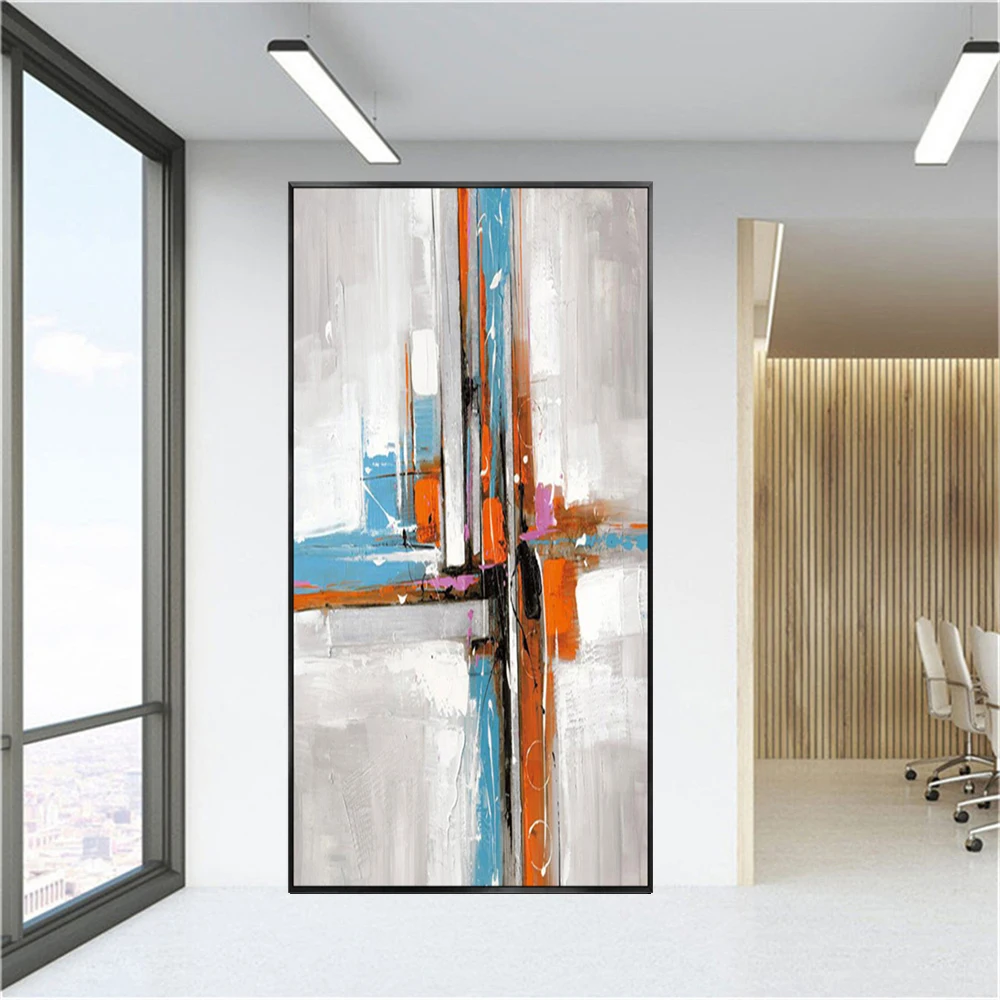 Handmade Abstract Oil Paintings On Canvas Mural Pendant Modern Home Decor Painting Colorful Wall Art Pictures For Living Room
Handmade Abstract Oil Paintings On Canvas Mural Pendant Modern Home Decor Painting Colorful Wall Art Pictures For Living Room