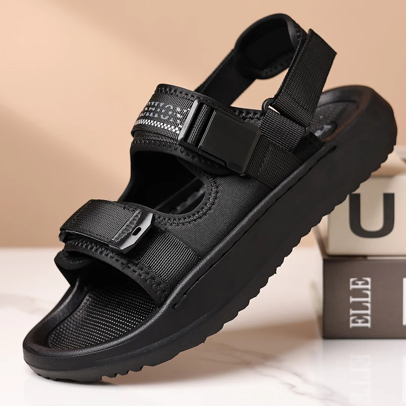 Summer Casual Beach Slippers Hand Sewn Breathable Comfortable Leisure Sandals
Summer Casual Beach Slippers Hand Sewn Breathable Comfortable Leisure Sandals