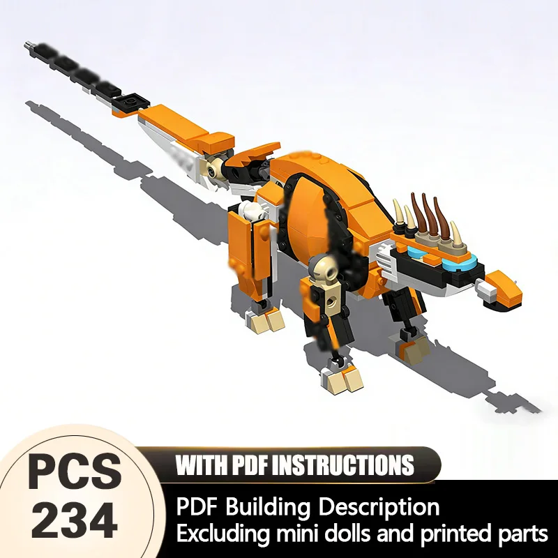 Creators Animal Series Model MOC Building Bricks Amargasaurus Modular Technology Gifts Holiday Assemble Children Toys Suit
Creators Animal Series Model MOC Building Bricks Amargasaurus Modular Technology Gifts Holiday Assemble Children Toys Suit
