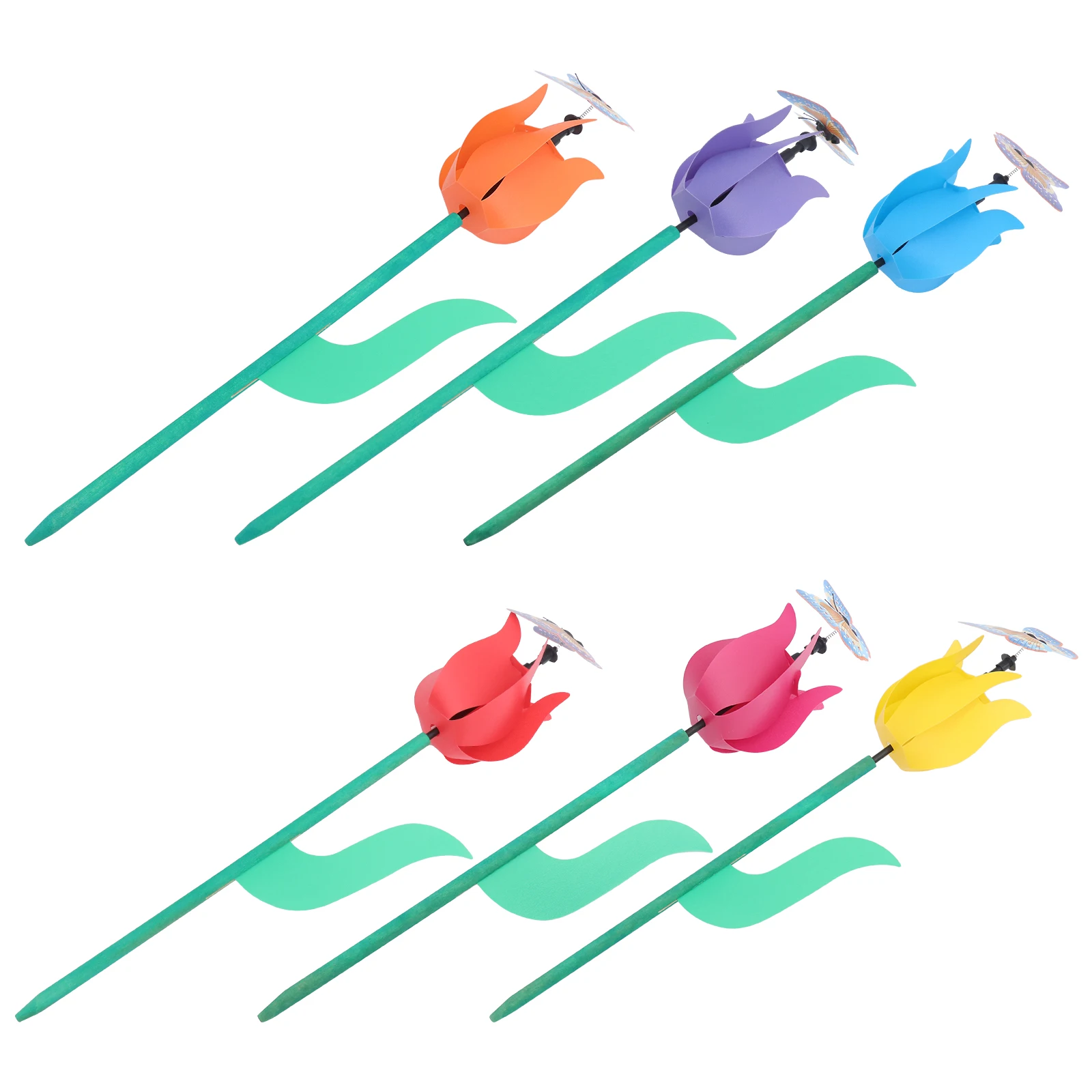 6 Pcs Decorating Windmill Outdoor Ornaments Colorful Lawn Pinwheel Pinwheels Tulip Elegant for
6 Pcs Decorating Windmill Outdoor Ornaments Colorful Lawn Pinwheel Pinwheels Tulip Elegant for