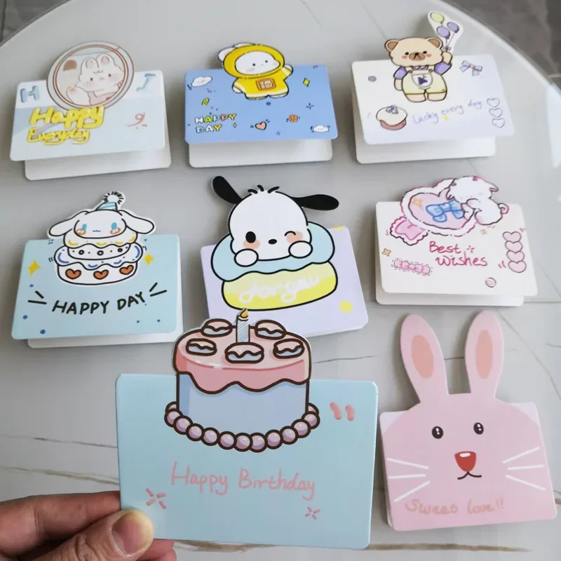Cartoon mini birthday card 3D Instagram style cute animal shaped thank-you card handwritten blessing cards high-end gift
Cartoon mini birthday card 3D Instagram style cute animal shaped thank-you card handwritten blessing cards high-end gift