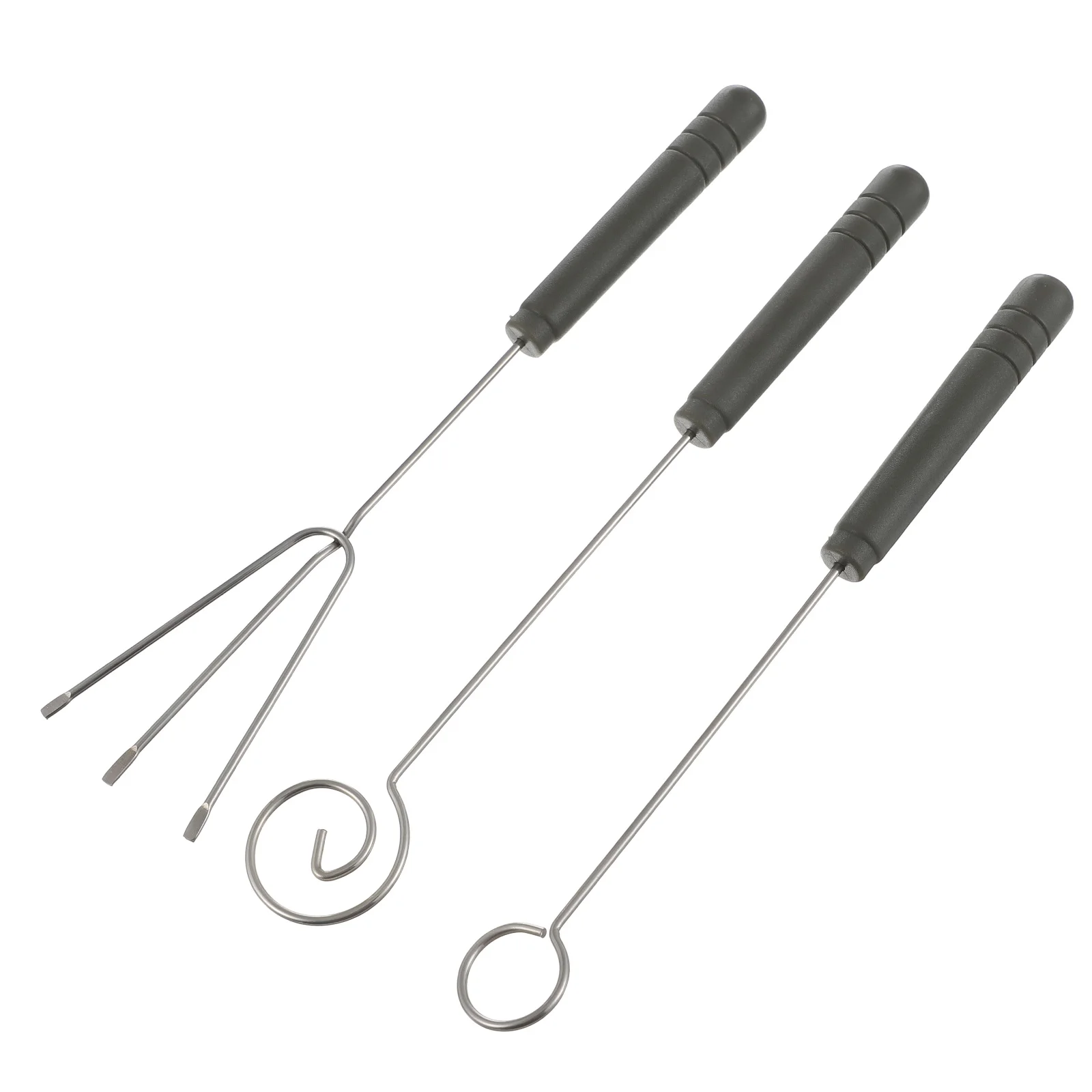 3pcs Stainless Steel Chocolate Forks Cheese Fondue Kitchen Gadgets Dipping Sauce Tools Ideal Plate Decoration Fruit Placement
3pcs Stainless Steel Chocolate Forks Cheese Fondue Kitchen Gadgets Dipping Sauce Tools Ideal Plate Decoration Fruit Placement