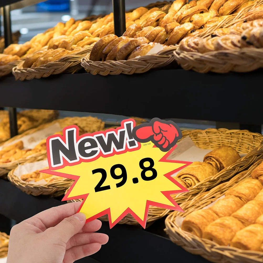 200Pcs Price Labels Retail Store Paper Tags Bright Yellow for Supermarket Sale Price Signs Sales Tags Colored Labels
200Pcs Price Labels Retail Store Paper Tags Bright Yellow for Supermarket Sale Price Signs Sales Tags Colored Labels