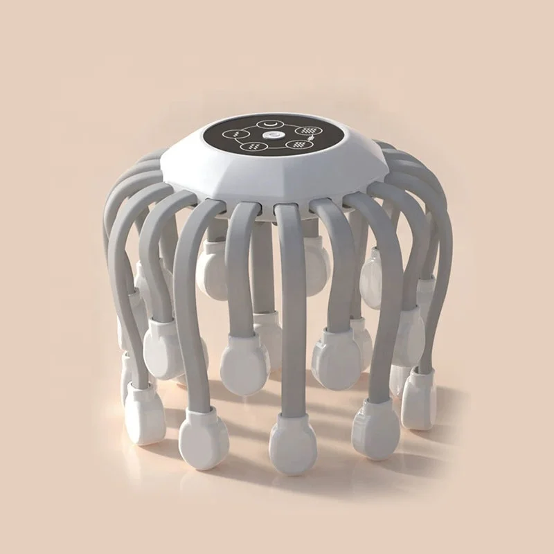 20 Tentacle Octopus Scalp Massager 360 Rotation Heating Function Stress Relief Electric Head Massager
20 Tentacle Octopus Scalp Massager 360 Rotation Heating Function Stress Relief Electric Head Massager