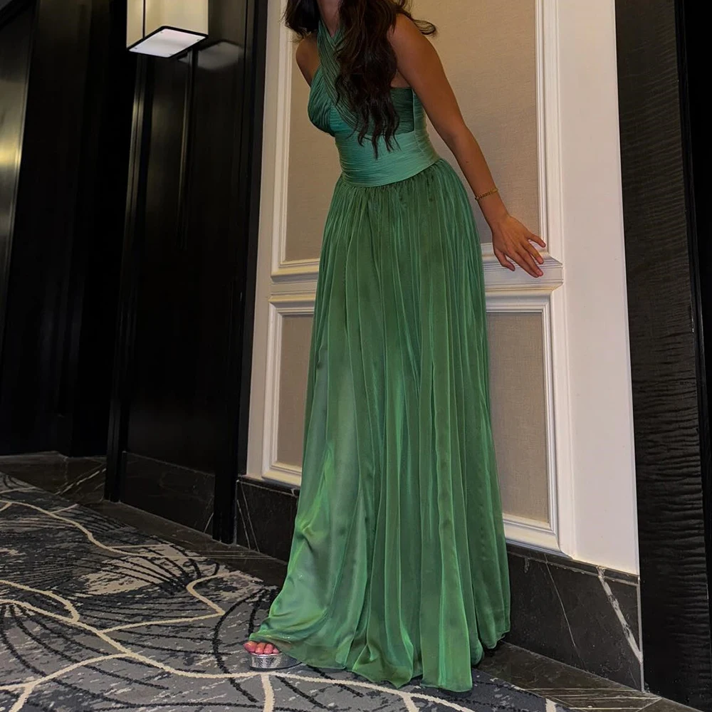 Customized Exquisite Organza A-Line Evening Dress Sexy Floor Length Halter Sleeveless vestidos de fiesta Saudi Arabia 2024
Customized Exquisite Organza A-Line Evening Dress Sexy Floor Length Halter Sleeveless vestidos de fiesta Saudi Arabia 2024