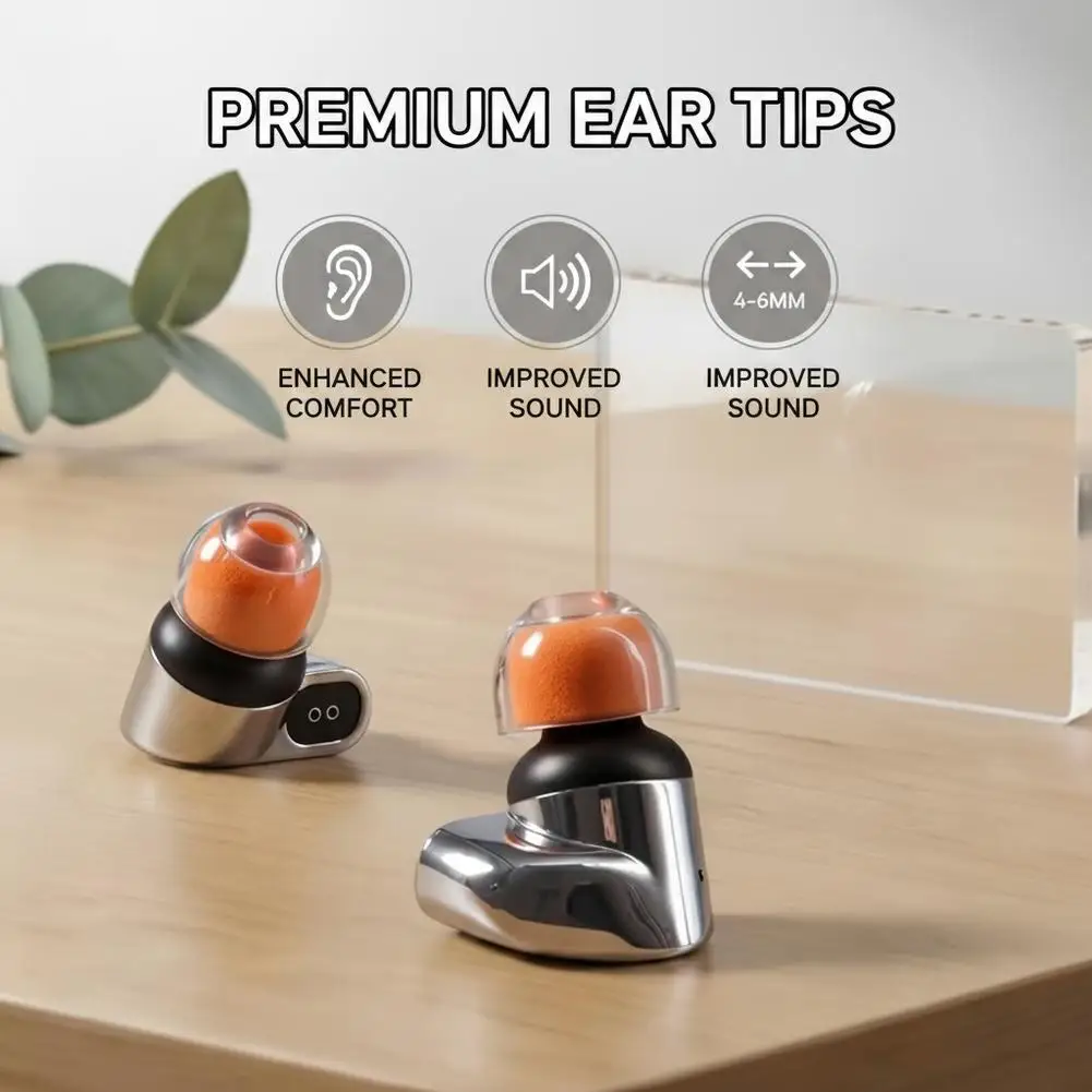 Soft Silicone Ear Tips Replacement For AirPods Pro 2 1 Noise Isolation In Ear Earbuds Caps Comfortable Fit Accessories Orange
Soft Silicone Ear Tips Replacement For AirPods Pro 2 1 Noise Isolation In Ear Earbuds Caps Comfortable Fit Accessories Orange