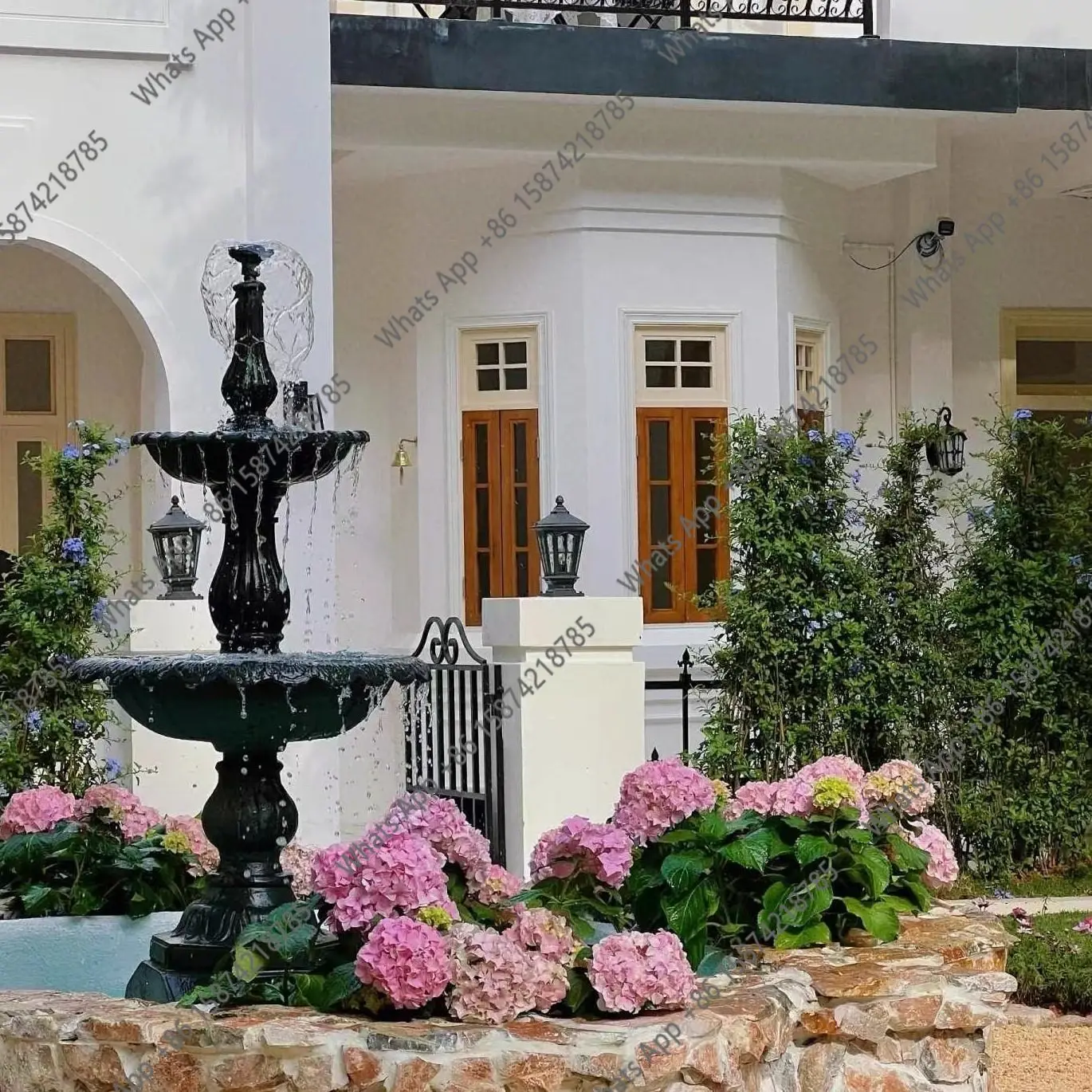 Чугунный фонтан для загадывания желаний в европейском французском стиле, украшение для сада с текущей водой, садовый декор, внешняя торговля
Чугунный фонтан для загадывания желаний в европейском французском стиле, украшение для сада с текущей водой, садовый декор, внешняя торговля