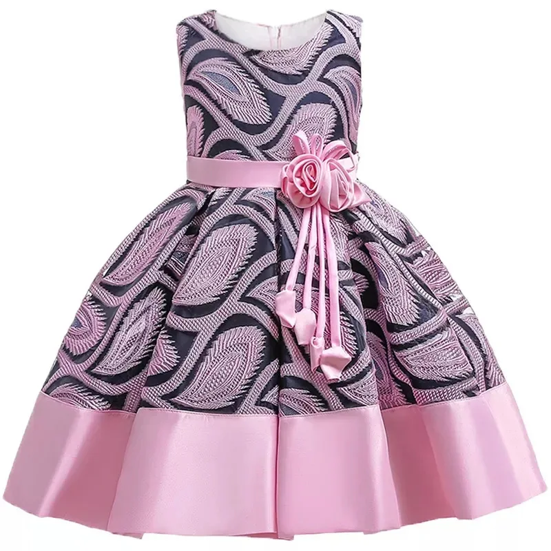 Baby Girls Flower Striped Dress For Girls Floral Wedding Party Dresses Kids Princess Christmas Dress Children Girls Clothing
Baby Girls Flower Striped Dress For Girls Floral Wedding Party Dresses Kids Princess Christmas Dress Children Girls Clothing
