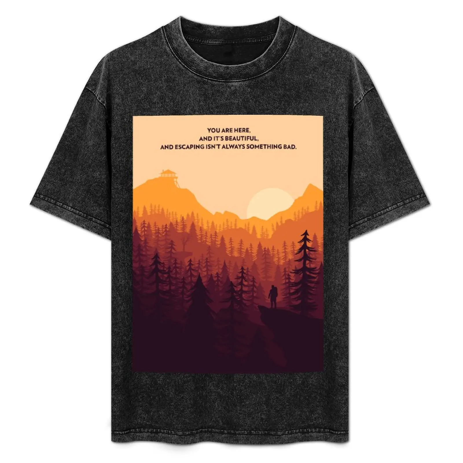 Firewatch Minimalist Quote T-Shirt Standard Fit Solid Tee Shirt
Firewatch Minimalist Quote T-Shirt Standard Fit Solid Tee Shirt