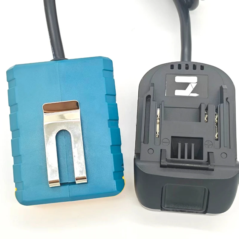 Portable Belt-Mounted Battery Adapter for Makita/Bosch/Milwaukee 18V Batteries Quick-Connect Battery Extension Cable with Hook
Portable Belt-Mounted Battery Adapter for Makita/Bosch/Milwaukee 18V Batteries Quick-Connect Battery Extension Cable with Hook
