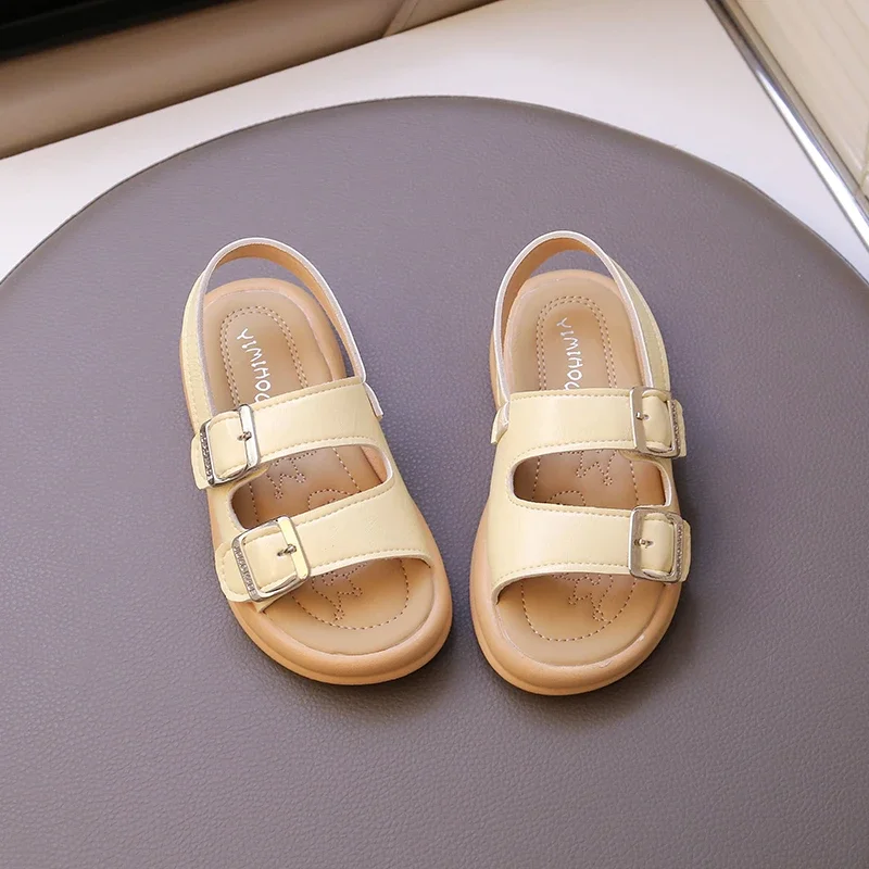 Kids Sandals Non-slip Open Toes 2025 Summer New Girls Beach Shoes Soild Color Classic Children Casual Shoes for Boys Soft Sole
Kids Sandals Non-slip Open Toes 2025 Summer New Girls Beach Shoes Soild Color Classic Children Casual Shoes for Boys Soft Sole