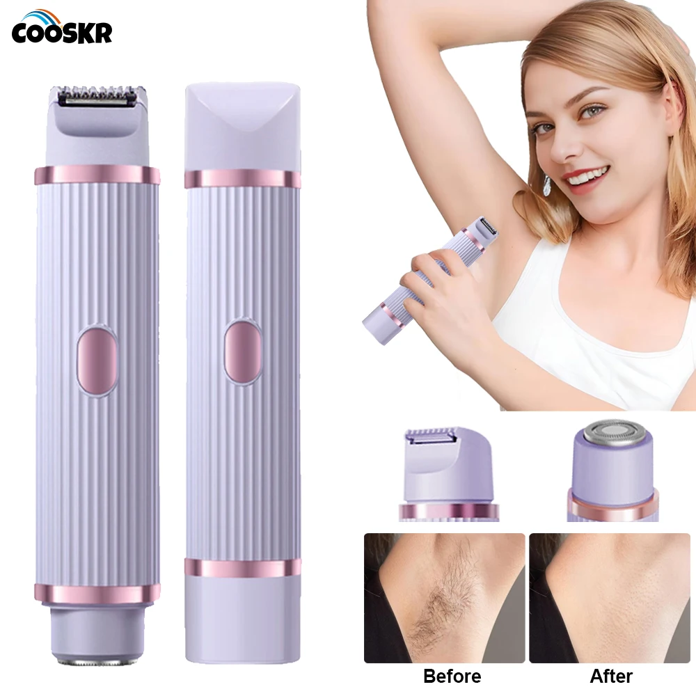 Электрическая бритва для женщин, триммер для волос с двойной головкой для бикини, области подмышек, ног, рук, тела, лица, электробритва для удаления волос на лице
Электрическая бритва для женщин, триммер для волос с двойной головкой для бикини, области подмышек, ног, рук, тела, лица, электробритва для удаления волос на лице