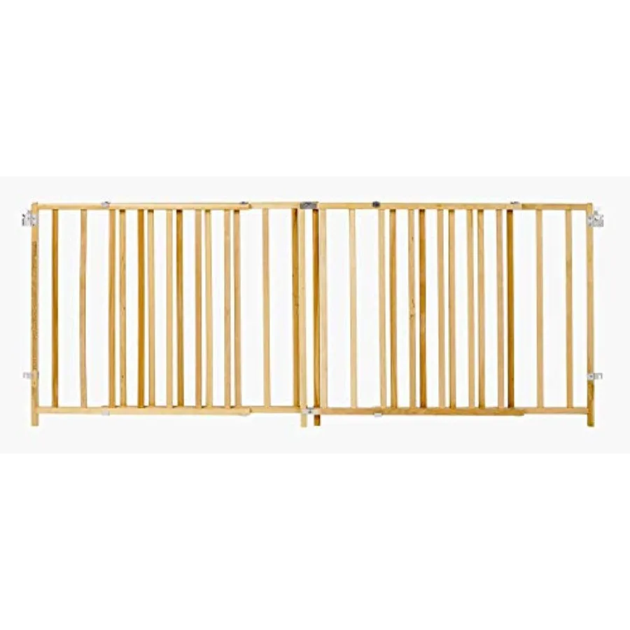 Toddleroo by North States - Extra-Wide Swing Wooden Baby Gate: Extra Wide Baby Gate for Large Openings - Adjustable 60 to 103 I
Toddleroo by North States - Extra-Wide Swing Wooden Baby Gate: Extra Wide Baby Gate for Large Openings - Adjustable 60 to 103 I