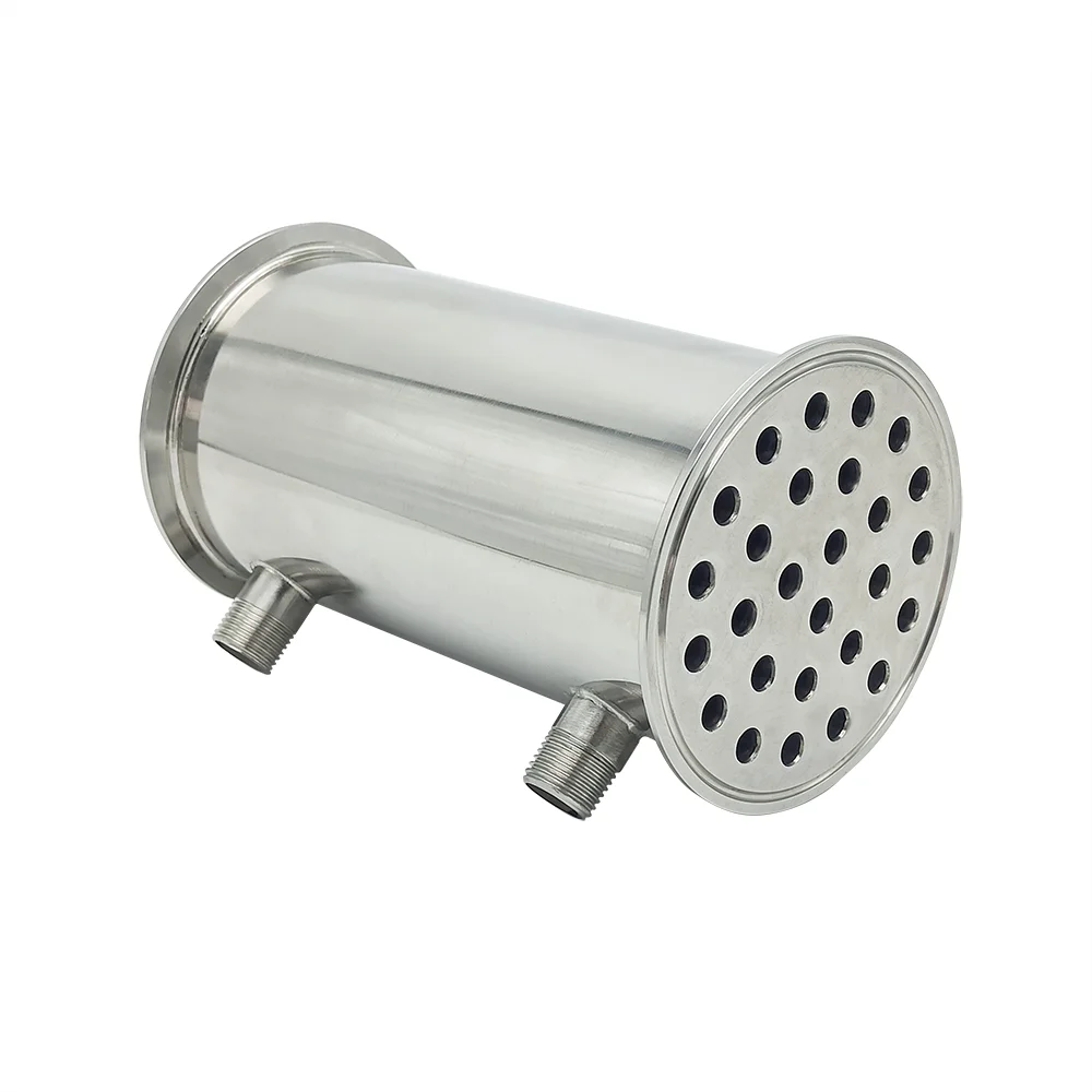 4 Inches Condenser, Distiller, Dephlegmator, 304 Stainless Steel, Used For Moonshine Alcohol Distillation Column Reflux
4 Inches Condenser, Distiller, Dephlegmator, 304 Stainless Steel, Used For Moonshine Alcohol Distillation Column Reflux