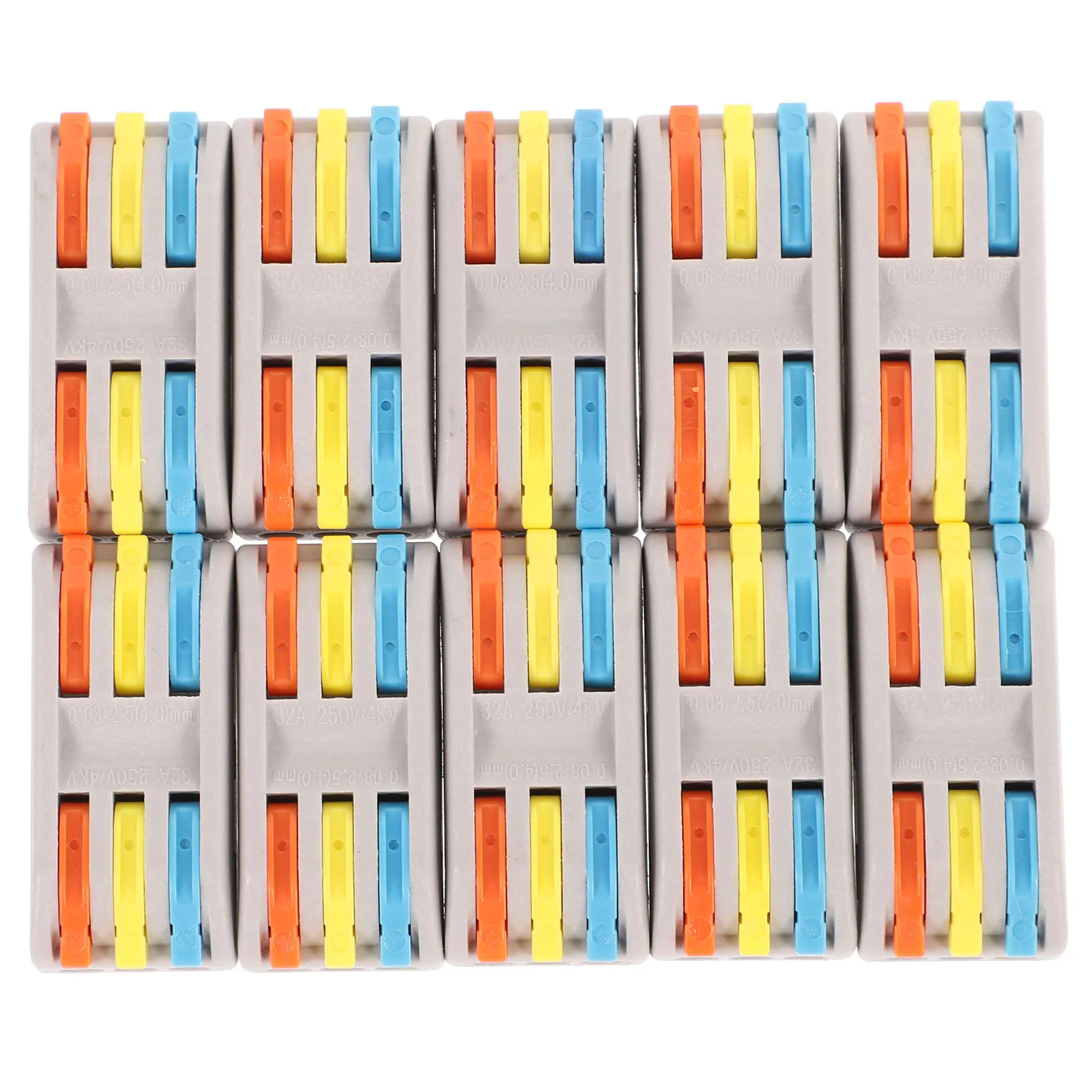 10Pcs Lever Quick Splice Wire Connectors Electrical Connector Block Nylon Copper Auto Wire Connectors Electrical Tools
10Pcs Lever Quick Splice Wire Connectors Electrical Connector Block Nylon Copper Auto Wire Connectors Electrical Tools