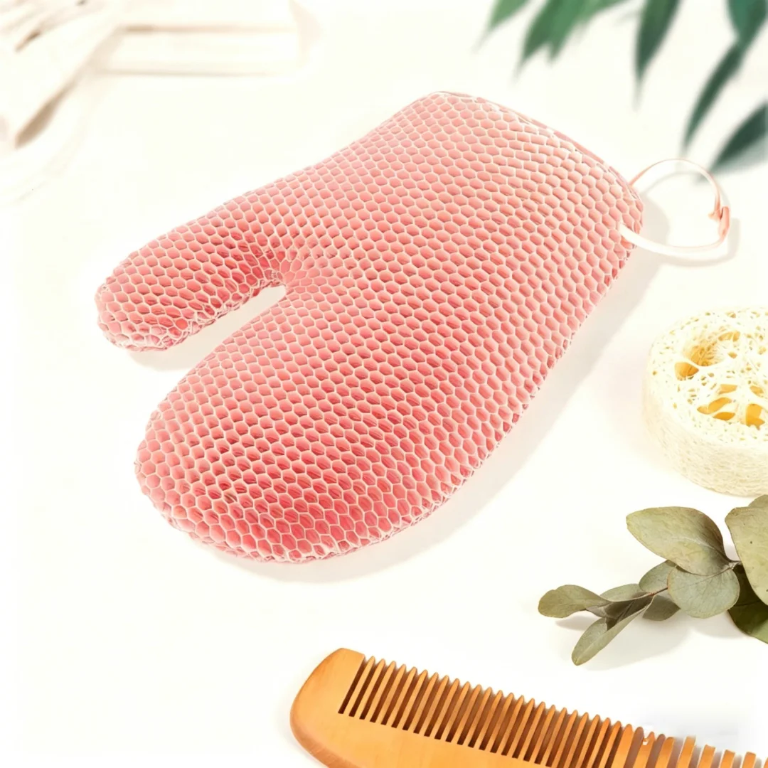 Honeycomb Exfoliating Shower Finger Caps Body Scrub Cleansing Bath Mitt Breathable Odorless Skin Care Tool Multi-Color
Honeycomb Exfoliating Shower Finger Caps Body Scrub Cleansing Bath Mitt Breathable Odorless Skin Care Tool Multi-Color