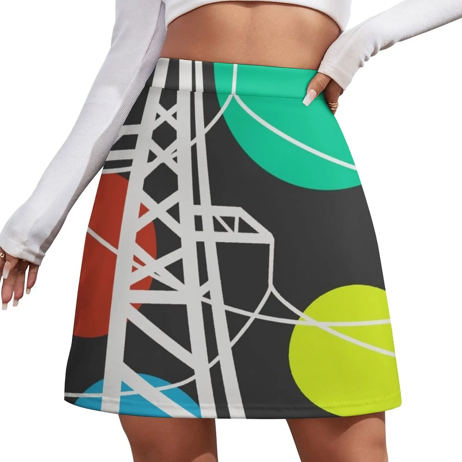 Colorful Electrical Overhead Power Line Seoul Mini Skirt Miniskirt summer clothes midi skirt for women
Colorful Electrical Overhead Power Line Seoul Mini Skirt Miniskirt summer clothes midi skirt for women