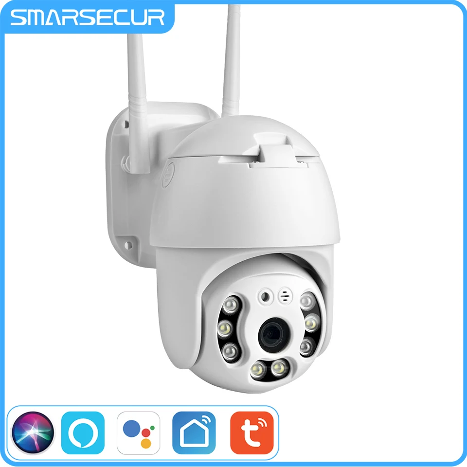 Mini IP Camera WiFi 3MP Tuya Smart Ai Auto Tracking Home Security Camera Outdoor Color IR Night Vision CCTV Camera
Mini IP Camera WiFi 3MP Tuya Smart Ai Auto Tracking Home Security Camera Outdoor Color IR Night Vision CCTV Camera