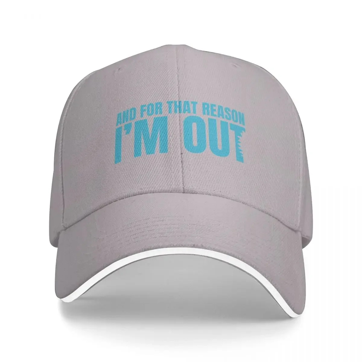 And for that reason I'm out. Cap Baseball Cap Military cap man bucket hat hat luxury brand women hat Men's
And for that reason I'm out. Cap Baseball Cap Military cap man bucket hat hat luxury brand women hat Men's