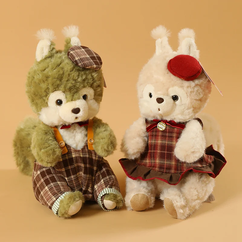 30/40cm Kawaii Squirrel Plush Toy 3 Colors Stuffed Squirrel with Clothes and Dress Animal Doll Kid Toys Birthday Gift
30/40cm Kawaii Squirrel Plush Toy 3 Colors Stuffed Squirrel with Clothes and Dress Animal Doll Kid Toys Birthday Gift