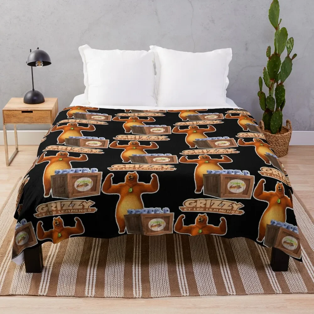 grizzy and the lemmings Throw Blanket Bed Fashionable Custom Bed linens Blankets
grizzy and the lemmings Throw Blanket Bed Fashionable Custom Bed linens Blankets