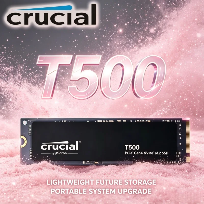 Smooth Game Crucial T500 CT1000T500SSD8 1TB M.2 2280 PCIe4.0 SSD 7300MB/s Reliable Solid Drive for PS5 Notebook Desktop
Smooth Game Crucial T500 CT1000T500SSD8 1TB M.2 2280 PCIe4.0 SSD 7300MB/s Reliable Solid Drive for PS5 Notebook Desktop