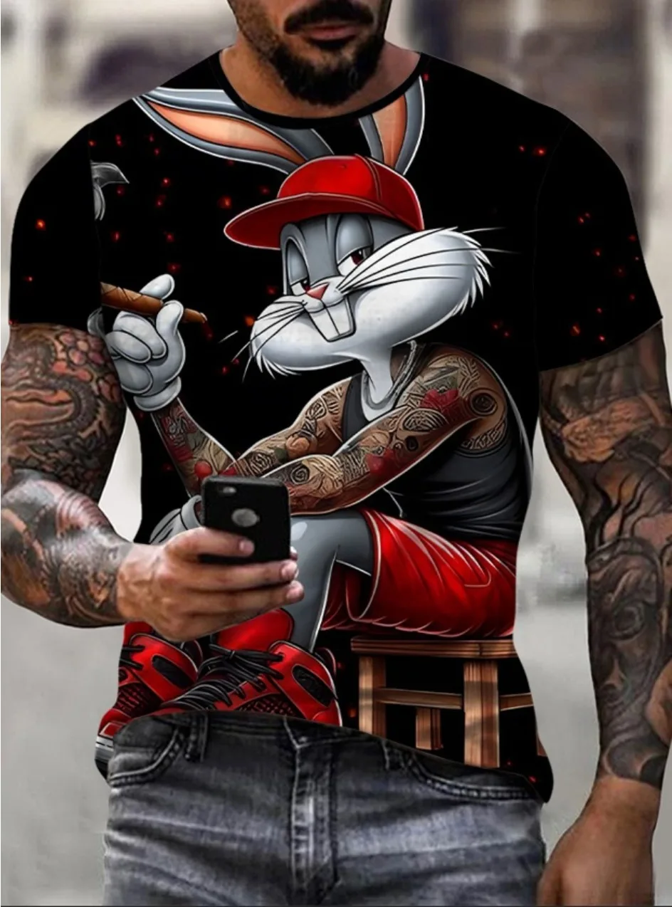 Hot selling trendy creative personality anime animal series 3D printed short sleeved men's casual round neck T-shirt for men
Hot selling trendy creative personality anime animal series 3D printed short sleeved men's casual round neck T-shirt for men