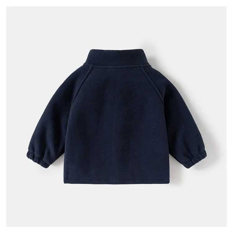 Kids Polar Fleece Stand Collar Jacket 10 Sd389b584e3a9445f9a7972bb9ccc8a67Y