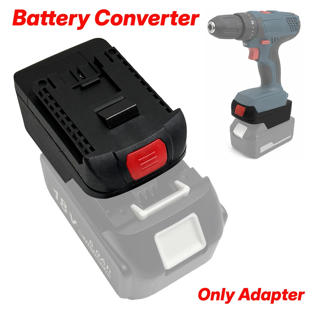 Portable Battery Adapter Convert for Makita 18V Li-ion Battery BL1830 BL1840 to for Bosch 18V Li-Ion Power Tool Accessories
Portable Battery Adapter Convert for Makita 18V Li-ion Battery BL1830 BL1840 to for Bosch 18V Li-Ion Power Tool Accessories