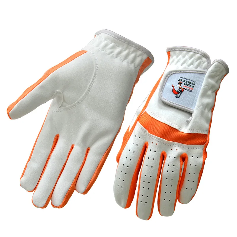 PLAYEAGLE Golf Gloves Outdoor Sports Protetive Gloves Children Soft Anti-Slip Beads Breathable One Pair Gloves Golf Supplies
PLAYEAGLE Golf Gloves Outdoor Sports Protetive Gloves Children Soft Anti-Slip Beads Breathable One Pair Gloves Golf Supplies