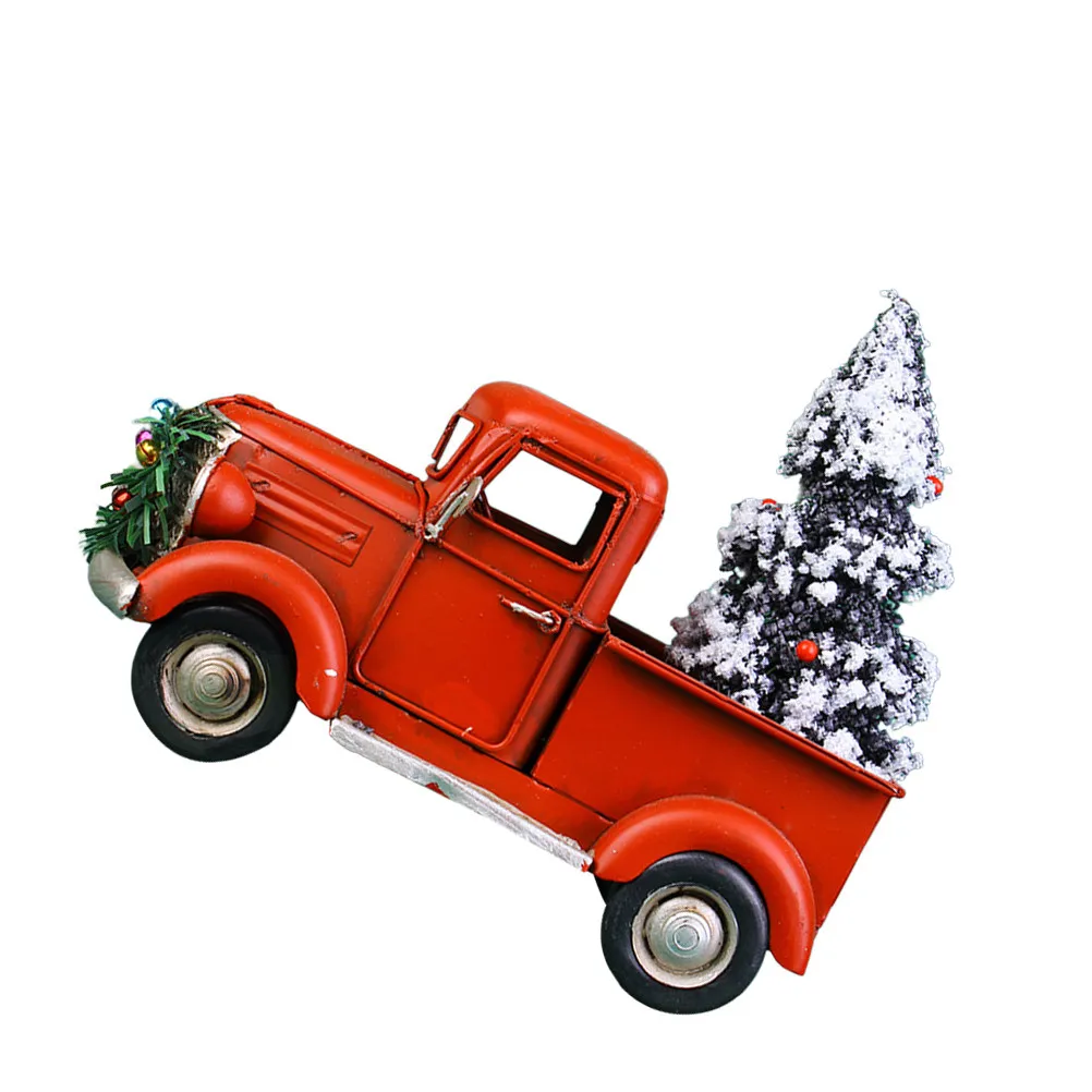 1Pcs Retro Christmas Pickup Truck Ornament Iron and Plastic Desktop Decoration for Home Xmas Party Festival Chic Gift Small
1Pcs Retro Christmas Pickup Truck Ornament Iron and Plastic Desktop Decoration for Home Xmas Party Festival Chic Gift Small