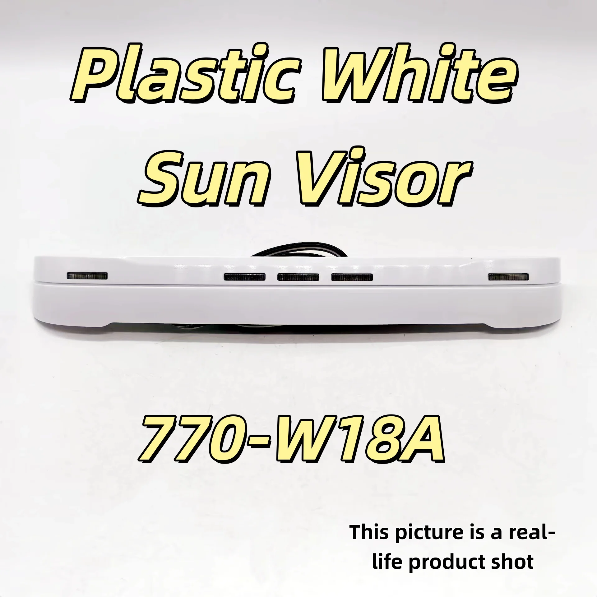1 pcs LED Simulation Plastic White Sun Visor for Tamiya 1/14 RC Truck Car for Scania 770S for BENZ 3363 for VOLVO DIY
1 pcs LED Simulation Plastic White Sun Visor for Tamiya 1/14 RC Truck Car for Scania 770S for BENZ 3363 for VOLVO DIY