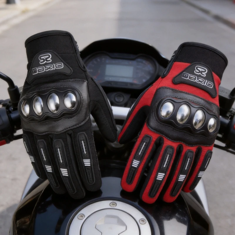 Breathable Racing Motorcycle Gloves Steel Protective Touch Screen Summer Motorbike Moto Biker Gloves for Motorcyclists Riding
Breathable Racing Motorcycle Gloves Steel Protective Touch Screen Summer Motorbike Moto Biker Gloves for Motorcyclists Riding