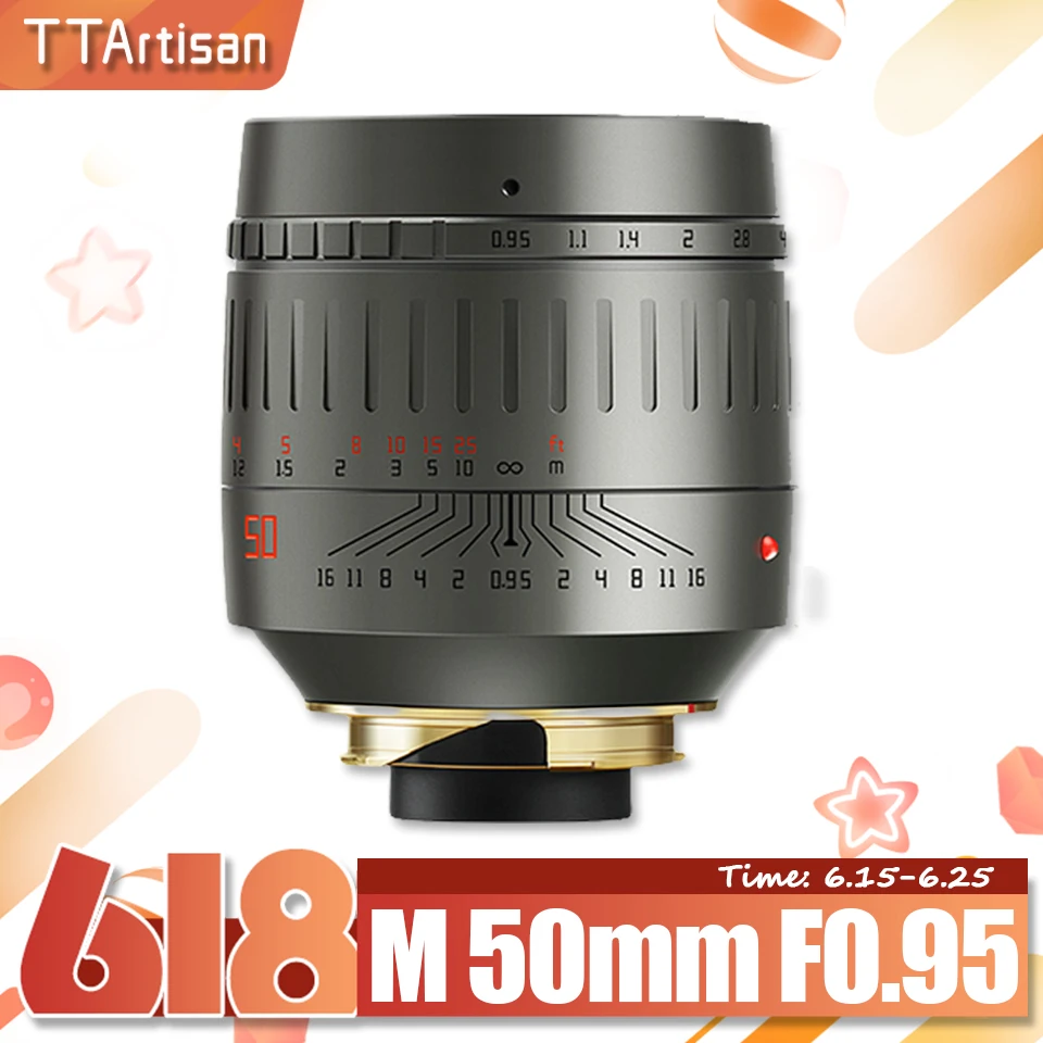 TTArtisan M 50мм F0.95 ASPH. Полнокадровый объектив камеры с супер большой диафрагмой для портретной фотографии Leica M Mount M2 M3 M4 M5 M9
TTArtisan M 50мм F0.95 ASPH. Полнокадровый объектив камеры с супер большой диафрагмой для портретной фотографии Leica M Mount M2 M3 M4 M5 M9