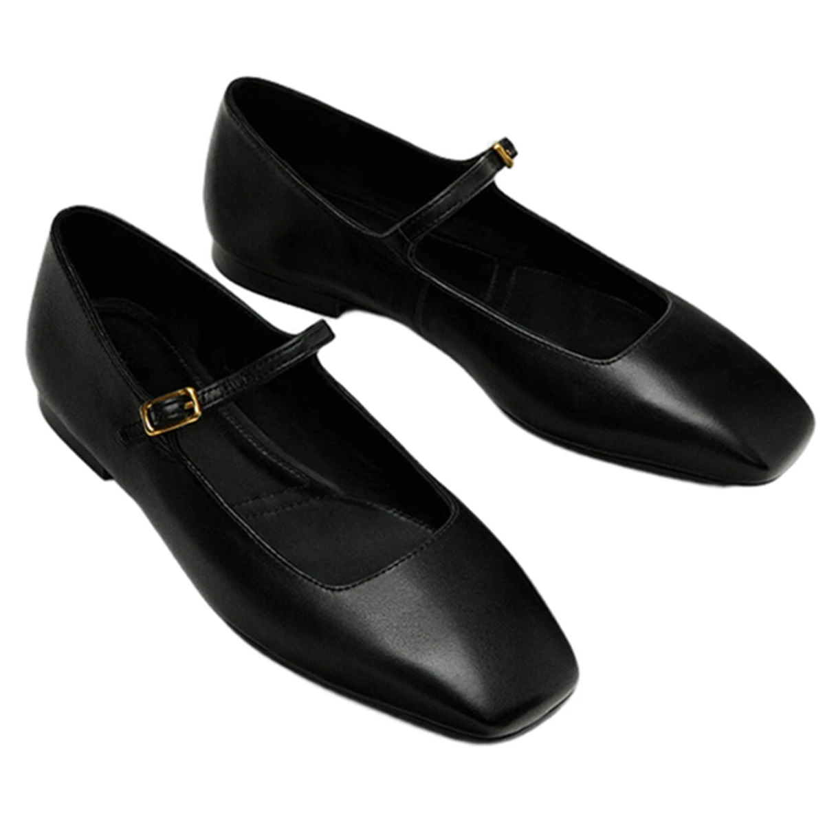 Jenny & Dave, модная женская обувь Мэри Джейн, минималистичные женские лоферы, туфли на плоской подошве из натуральной кожи черного цвета с квадратным носком во французском стиле ретро
Jenny & Dave, модная женская обувь Мэри Джейн, минималистичные женские лоферы, туфли на плоской подошве из натуральной кожи черного цвета с квадратным носком во французском стиле ретро