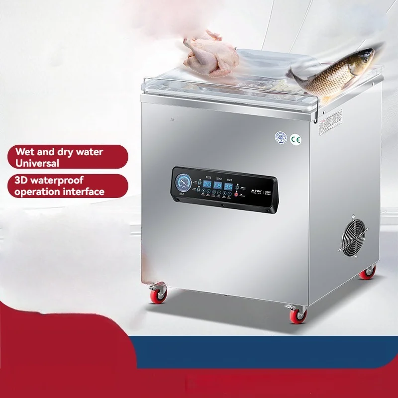 Commercial Fully Automatic Large-Scale Vacuum Sealing Machine for Food Packaging Industrial Grade Efficiency
Commercial Fully Automatic Large-Scale Vacuum Sealing Machine for Food Packaging Industrial Grade Efficiency